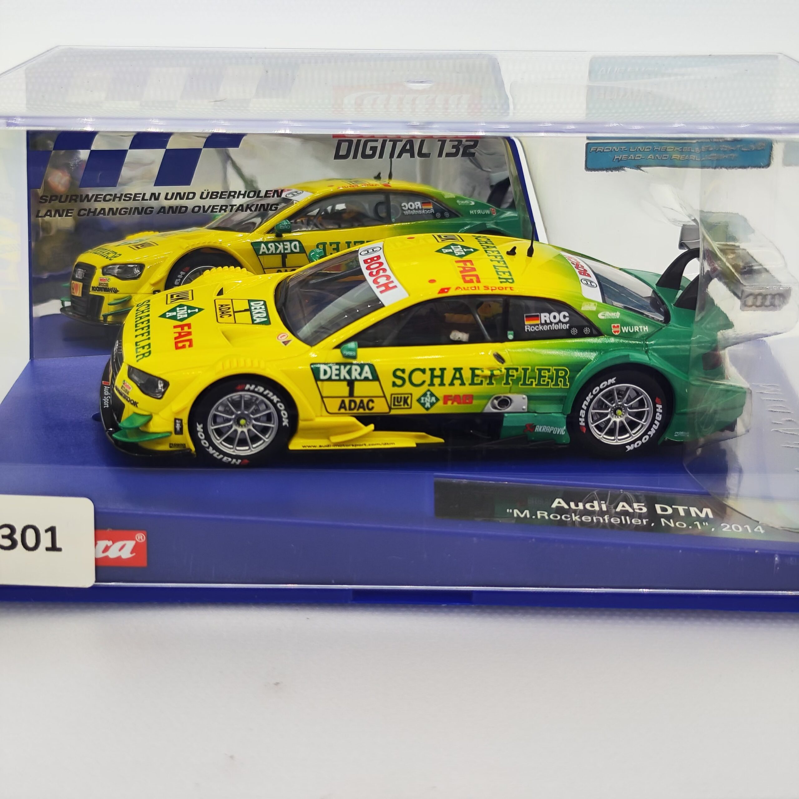 30707 Carrera Digital 132 - Audi A5 DTM M.Rockenfeller Nr.1 2014