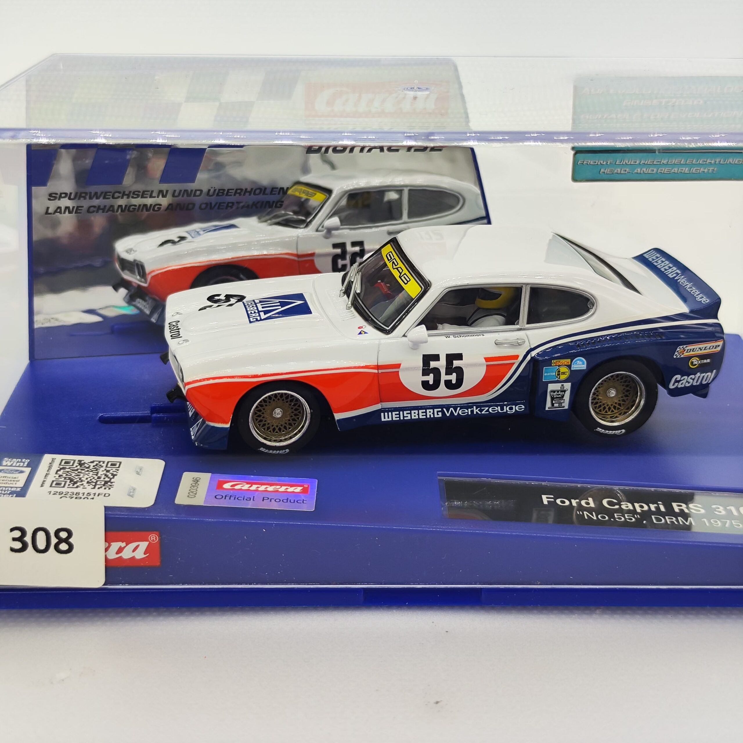 30927 Carrera Digital 132 - Ford Capri RS 3100 “No.55”, DRM 1975