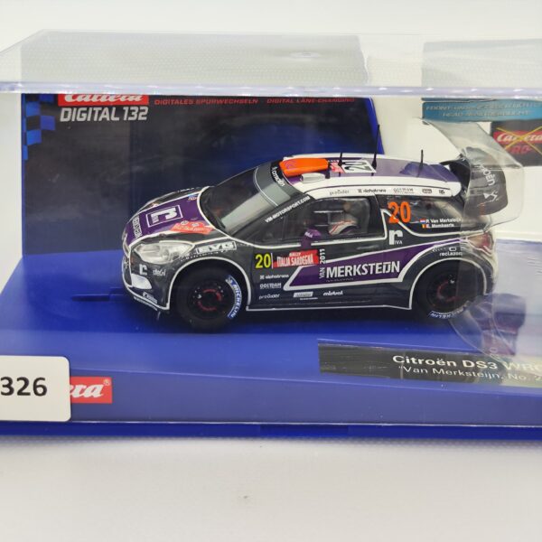 30617 Carrera Digital 132 - Citroen DS3 WRC Van Merksteijn Nr. 20