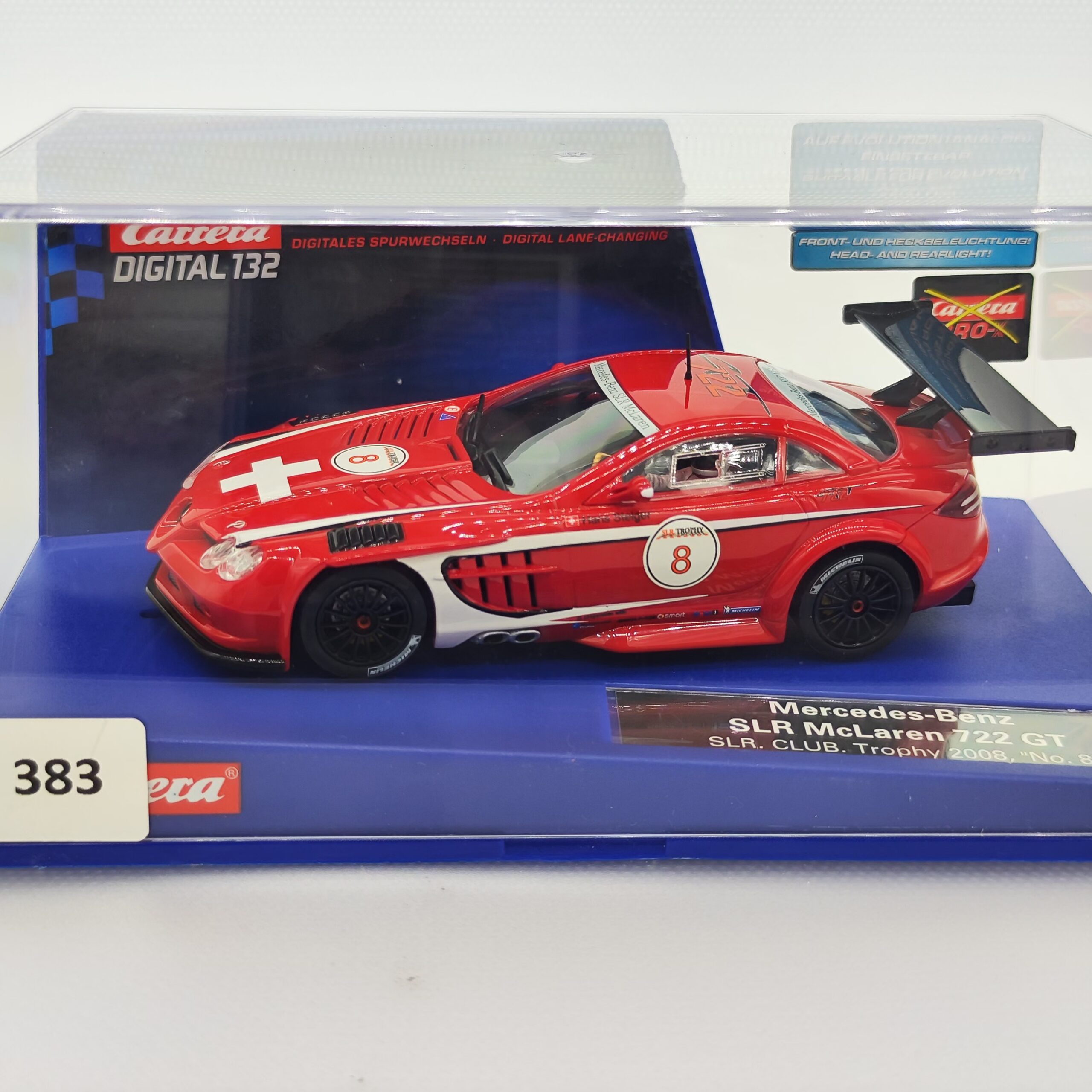 30510 Carrera Digital 132 - Mercedes-Benz SLR McLaren GT SLR. Club Trophy 2008 Nr.8