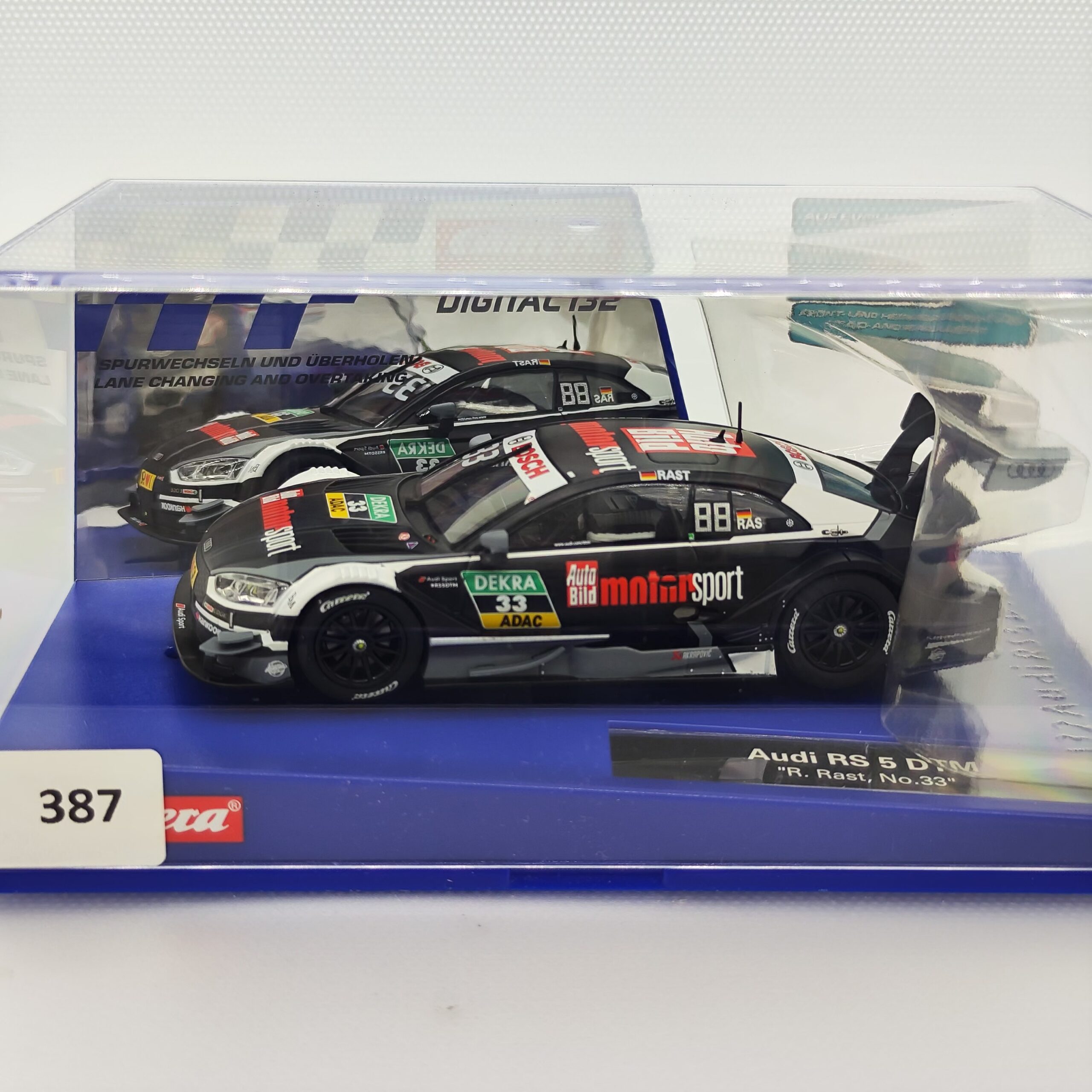 30866 Carrera Digital 132 - Audi RS 5 DTM R.Rast Nr.33