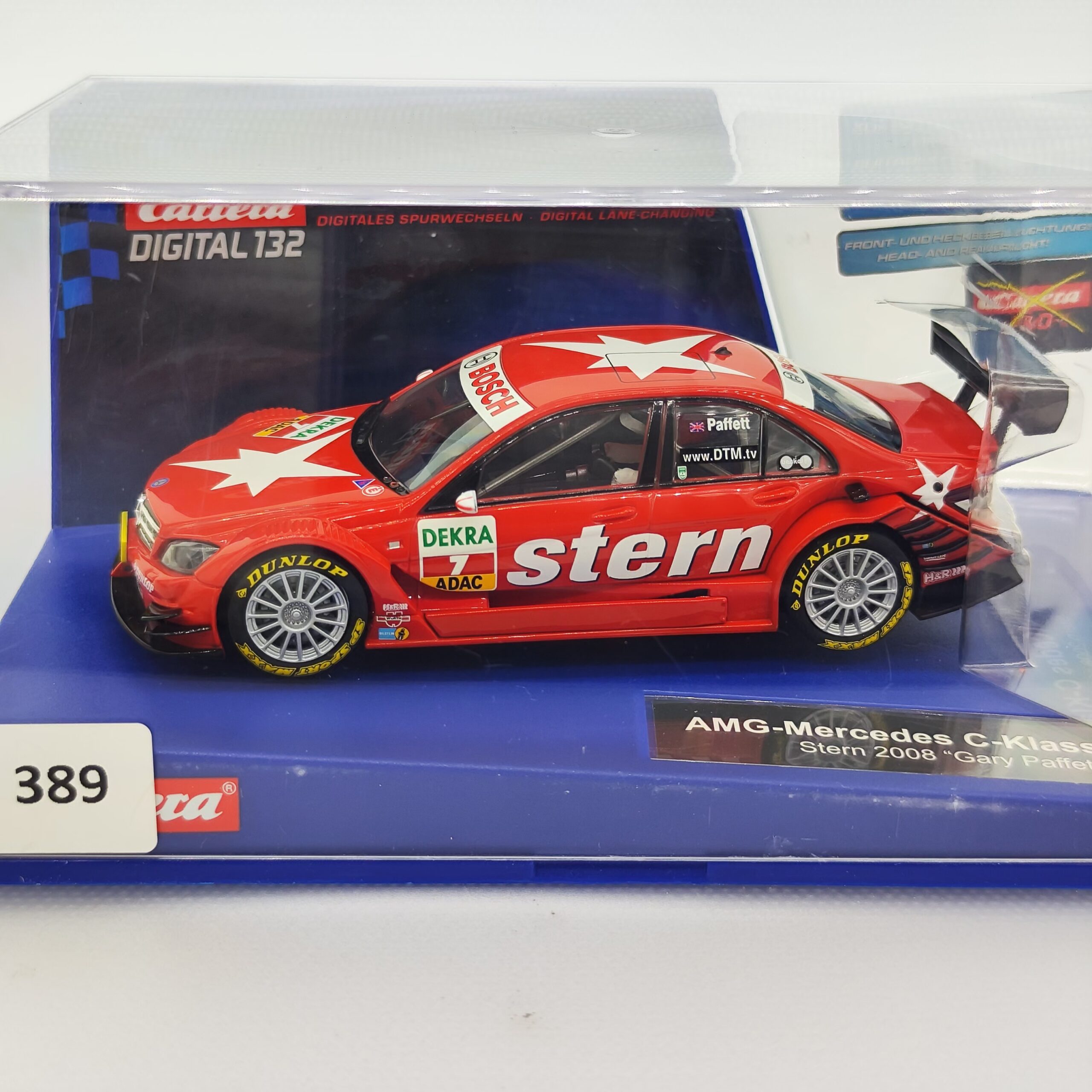 30432 Carrera Digital 132 - Mercedes-Benz C-Klasse DTM 2007 AMG-Mercedes Livery 2007 - Gary Paffett Nr.7
