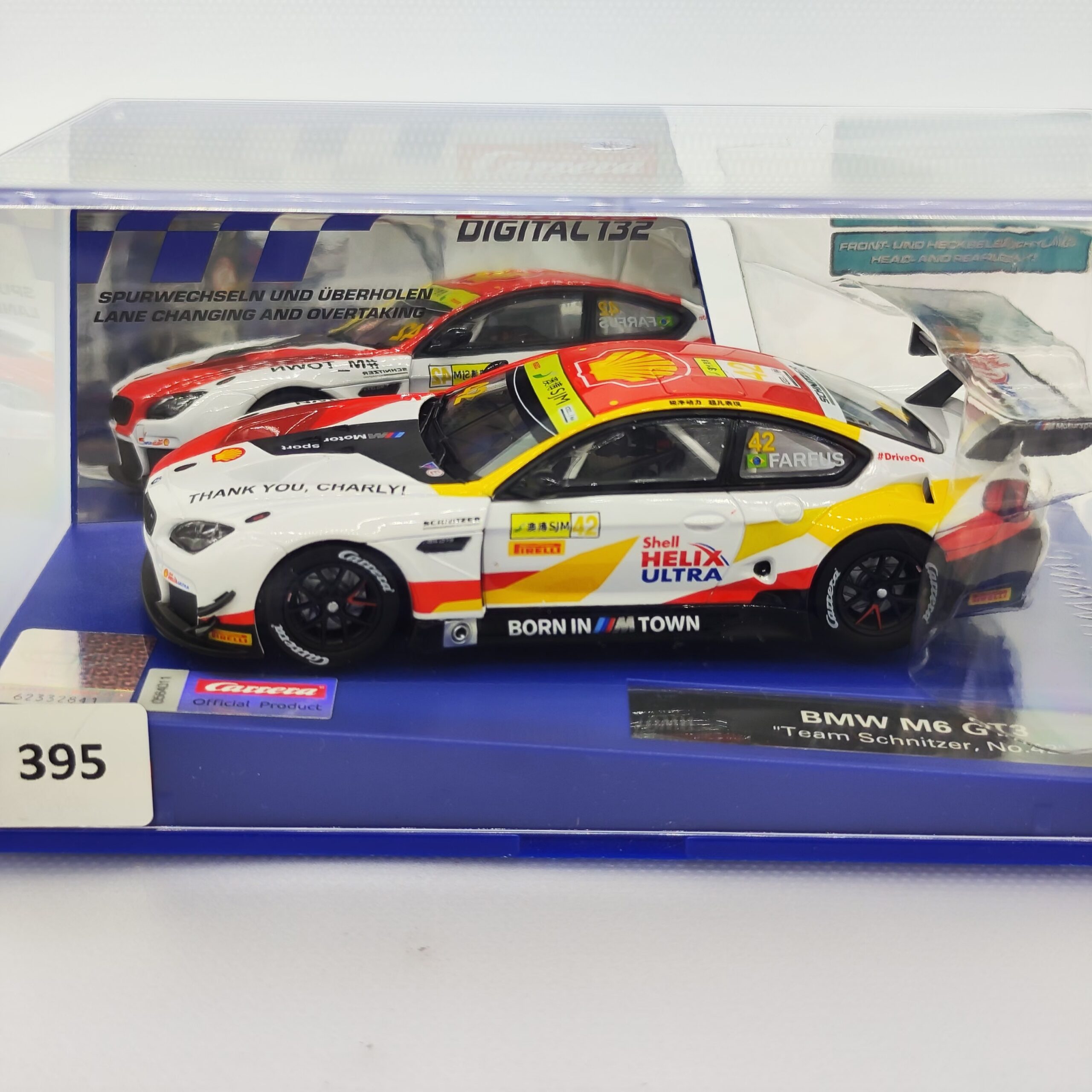 30967 Carrera Digital 132 - BMW M6 GT3 Team Schnitzer Nr. 42