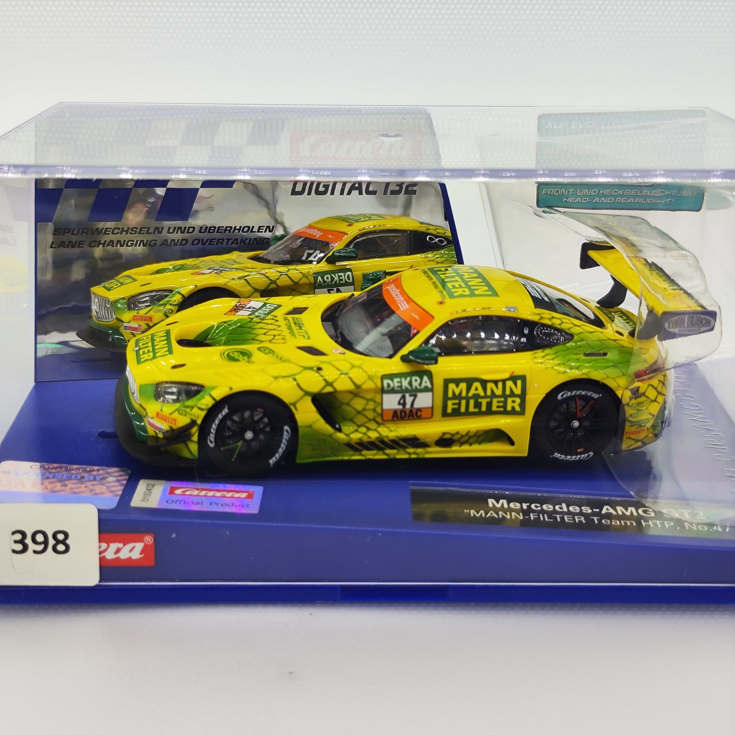 30910 Carrera Digital 132 - Mercedes-Benz SLS AMG GT3 Mann Filter Team HTP Nr.47