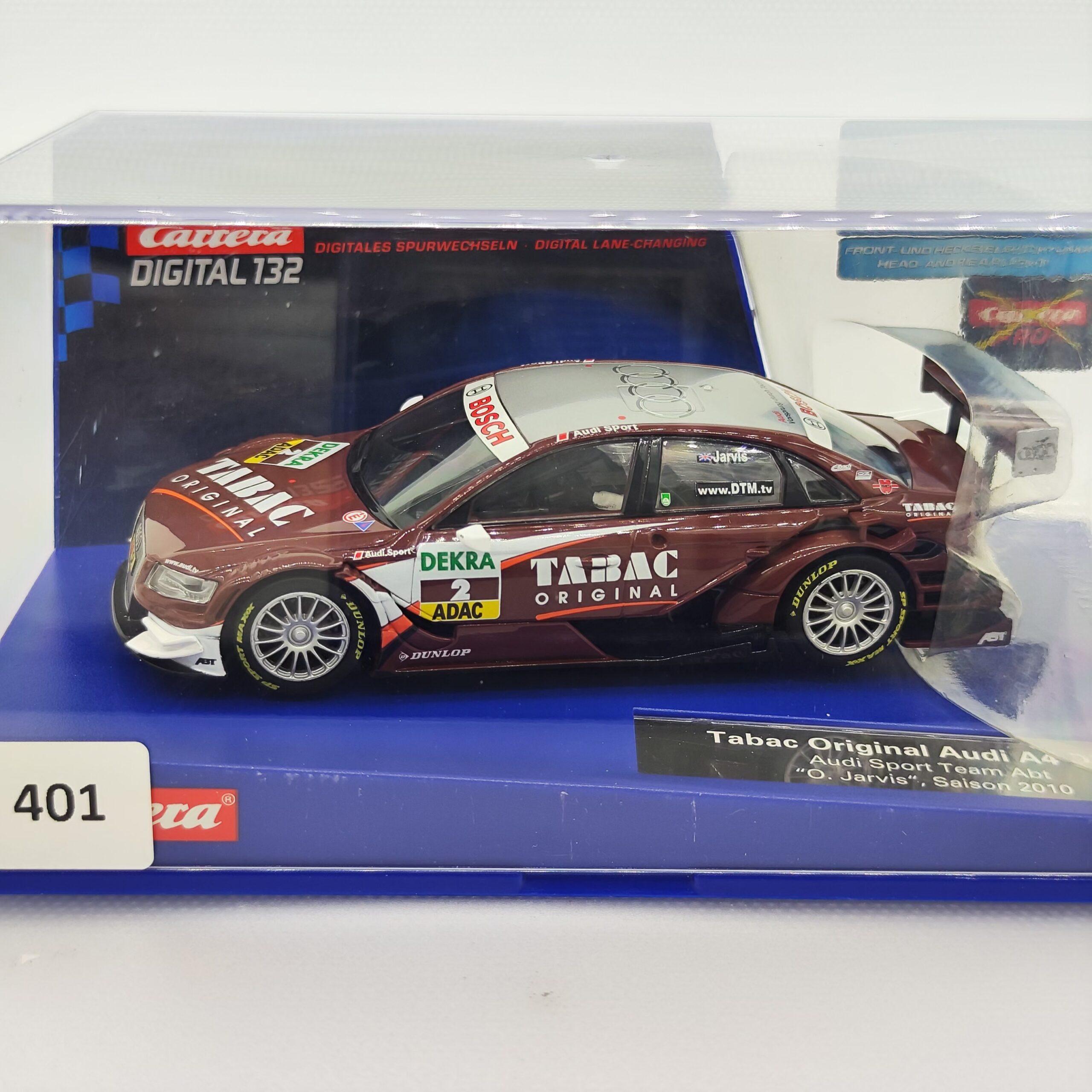 30559 Carrera Digital 132 - Audi A4 DTM Audi Sport Team Abt O. Jarvis Nr.2