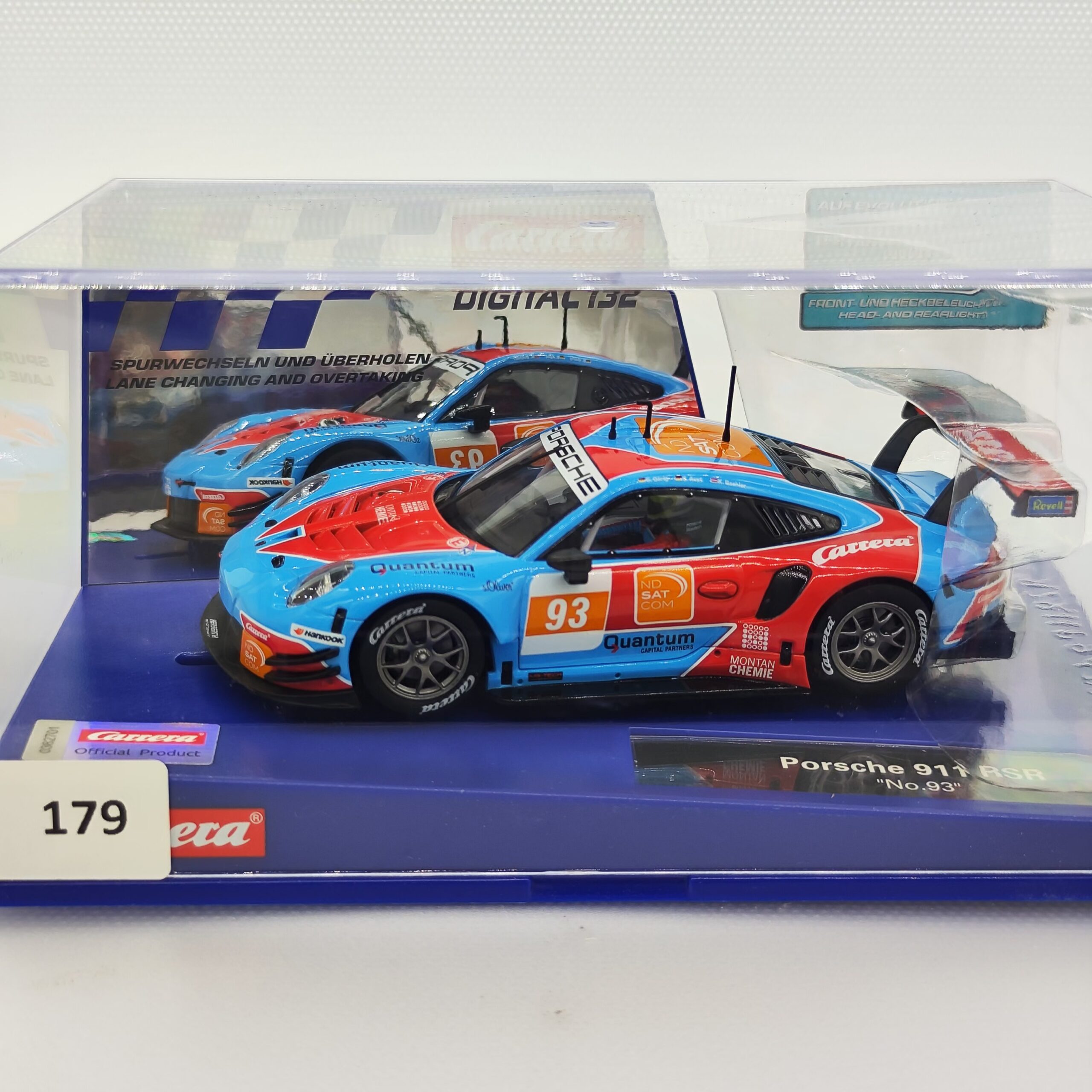 30950 Carrera Digital 132 - Porsche 911 RSR Carrera Nr. 93