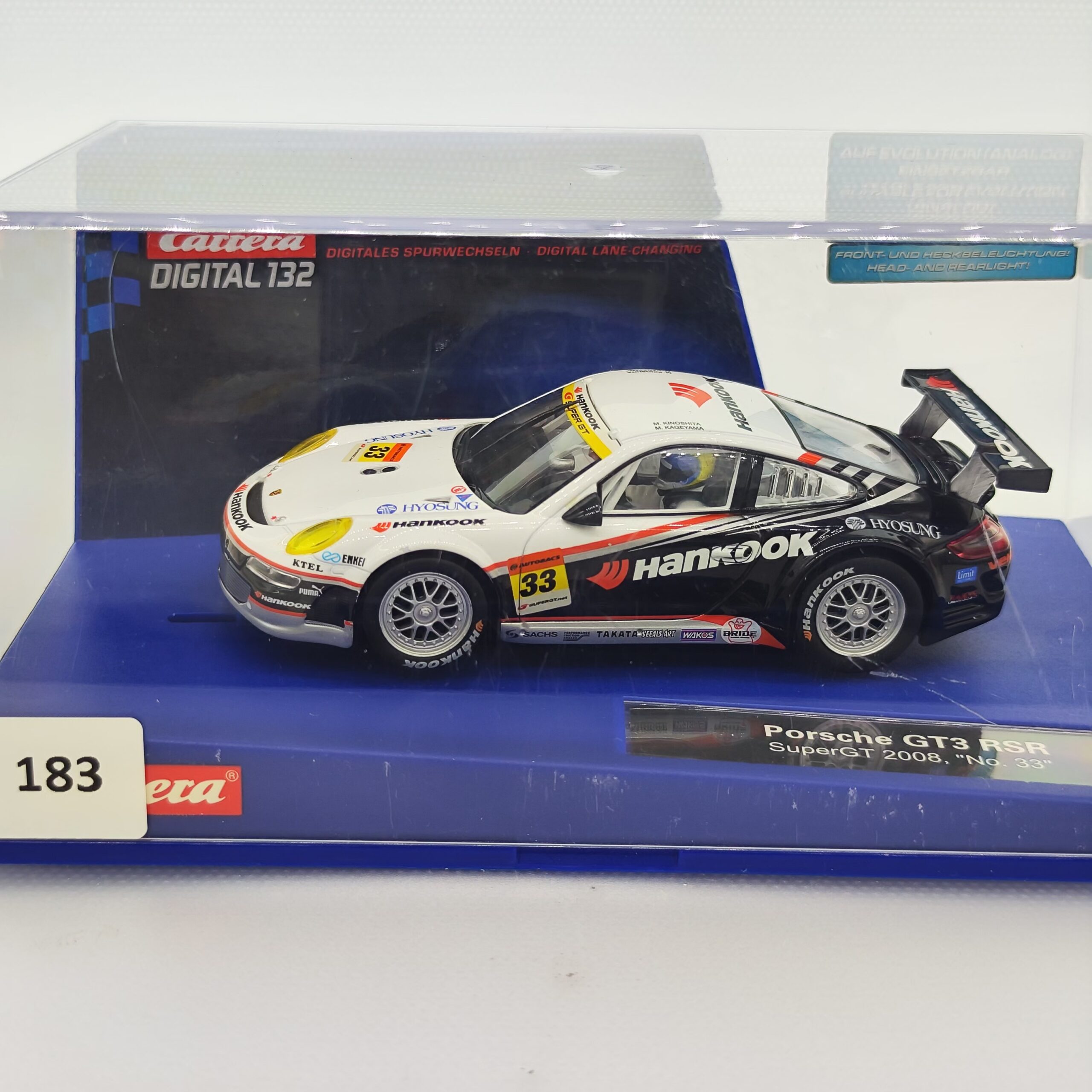 30504 Carrera Digital 132 - Porsche GT3 RSR SuperGt 2008 Nr.33
