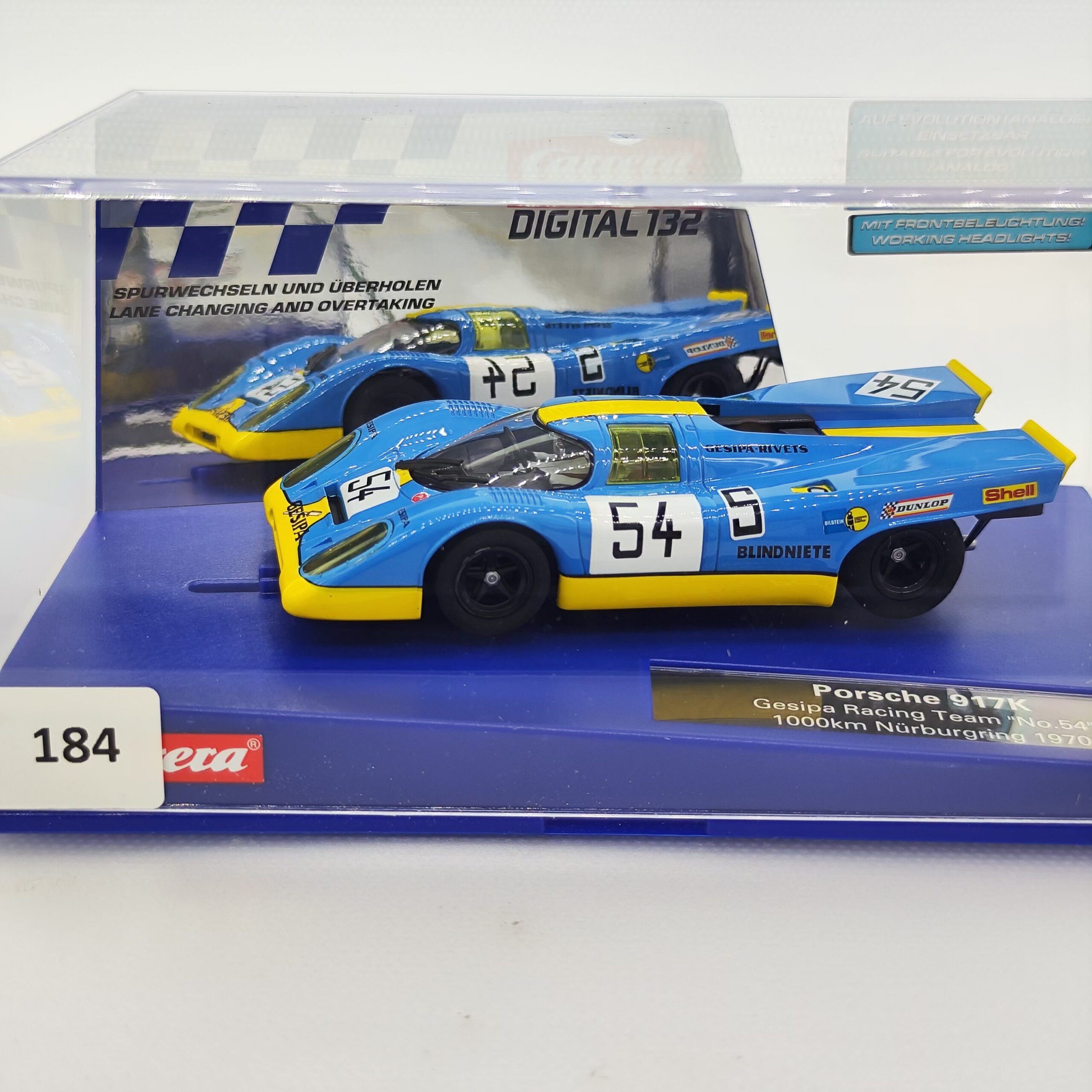 30791 Carrera Digital 132 - Porsche 917K Gesipa Racing Team Nr.54 1000Km Nürburgring 1970