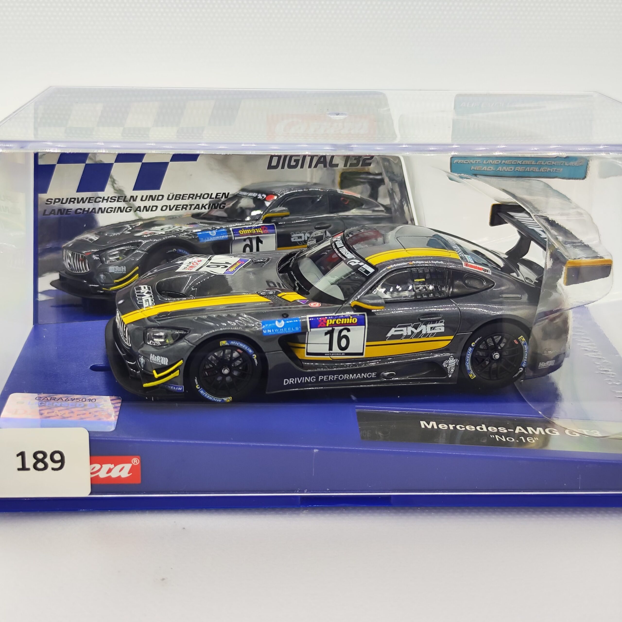 30767 Carrera Digital 132 - Mercedes AMG GT3 Nr.16