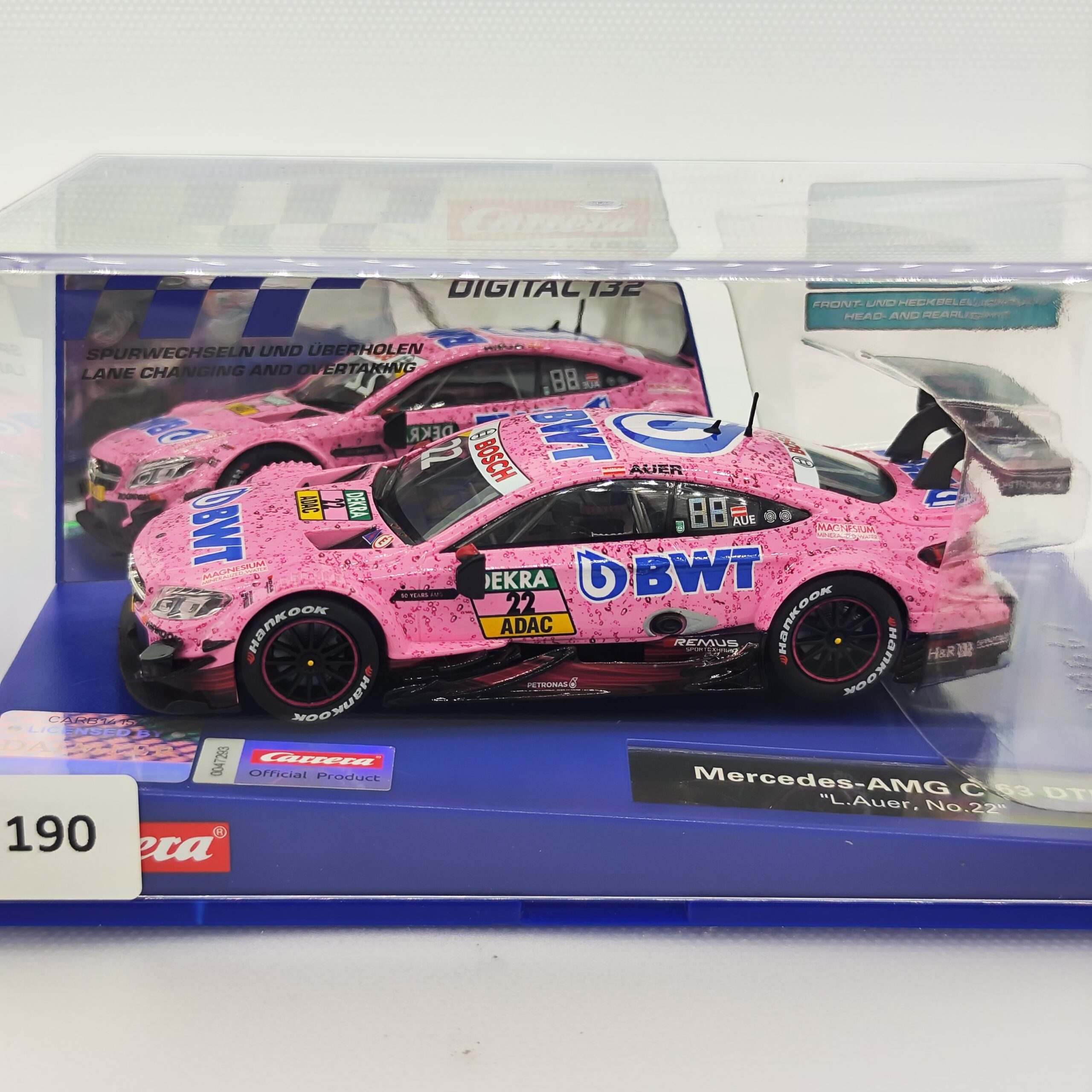 30883 Carrera Digital 132 - Mercedes-AMG C 63 DTM Lucas Auer Team BWT Mücke Motorsport Nr. 22