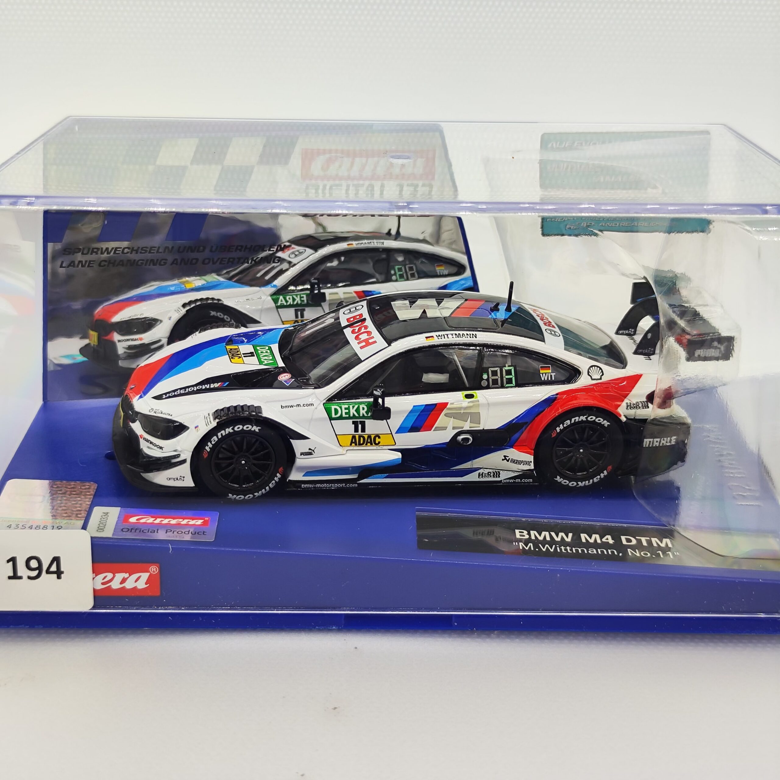 30881 Carrera Digital 132 - BMW M4 DTM Team RMG Marco Wittmann Nr.11