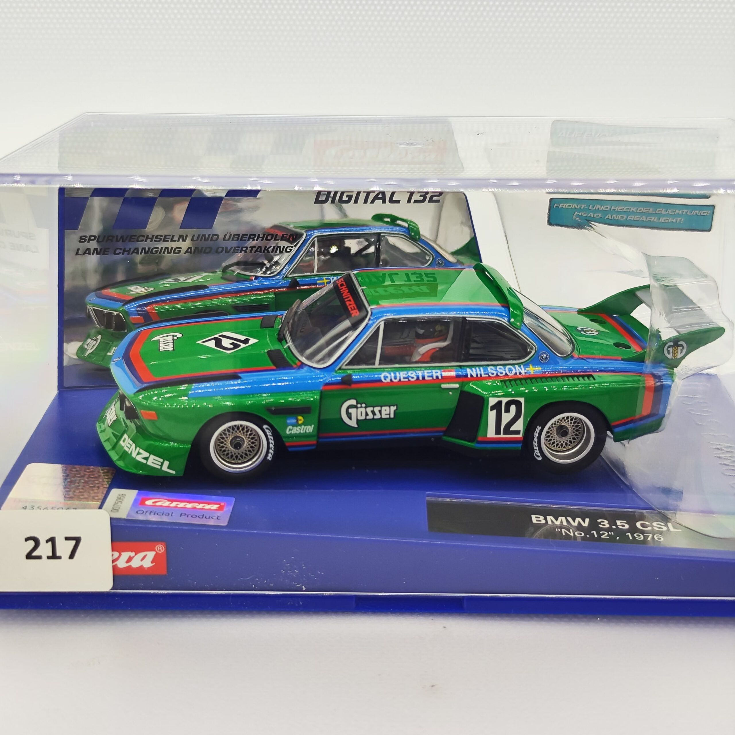 30897 Carrera Digital 132 - BMW 3,5 CSL Nr.12 1976