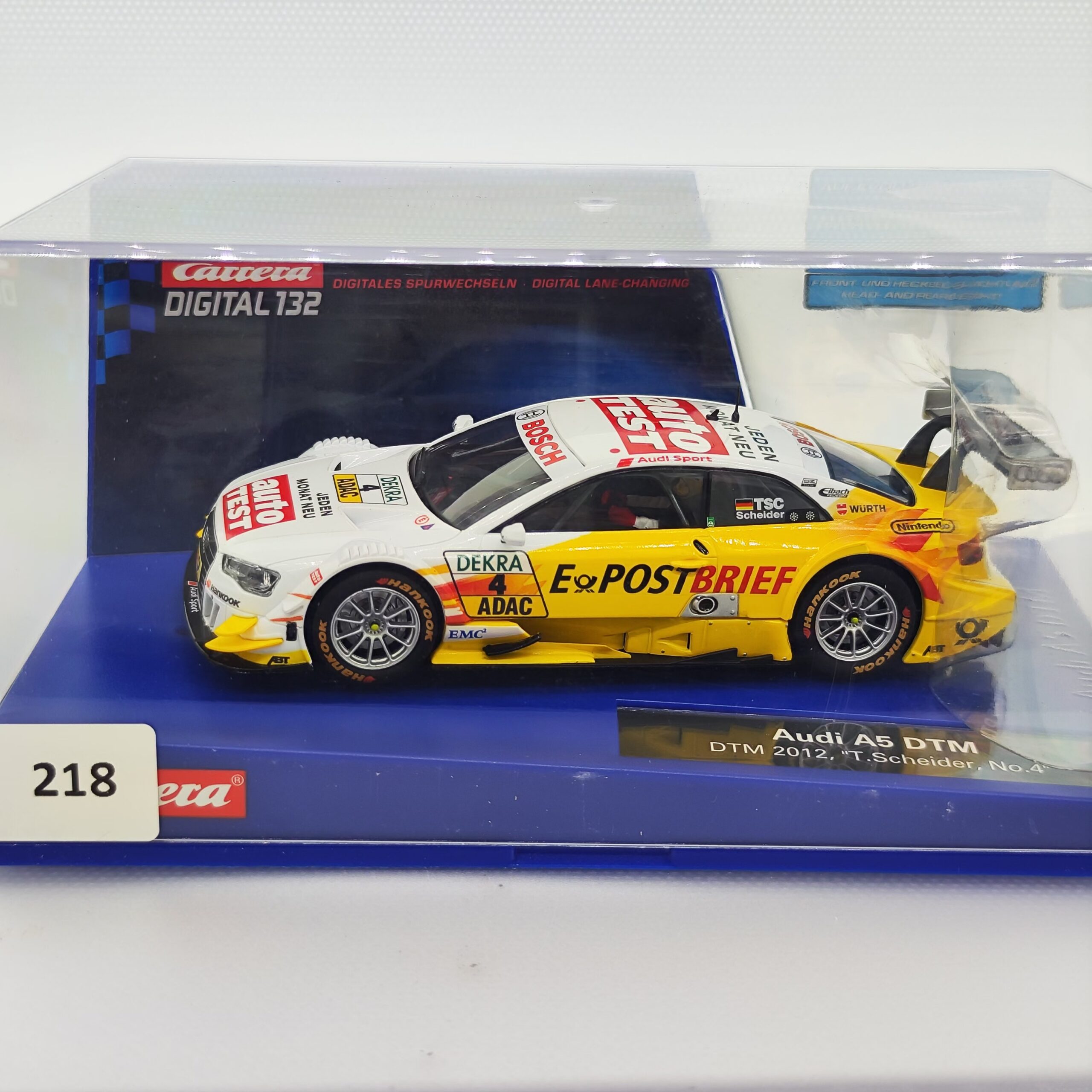 30658 Carrera Digital 132 - Audi A5 DTM T.Scheider Nr.4