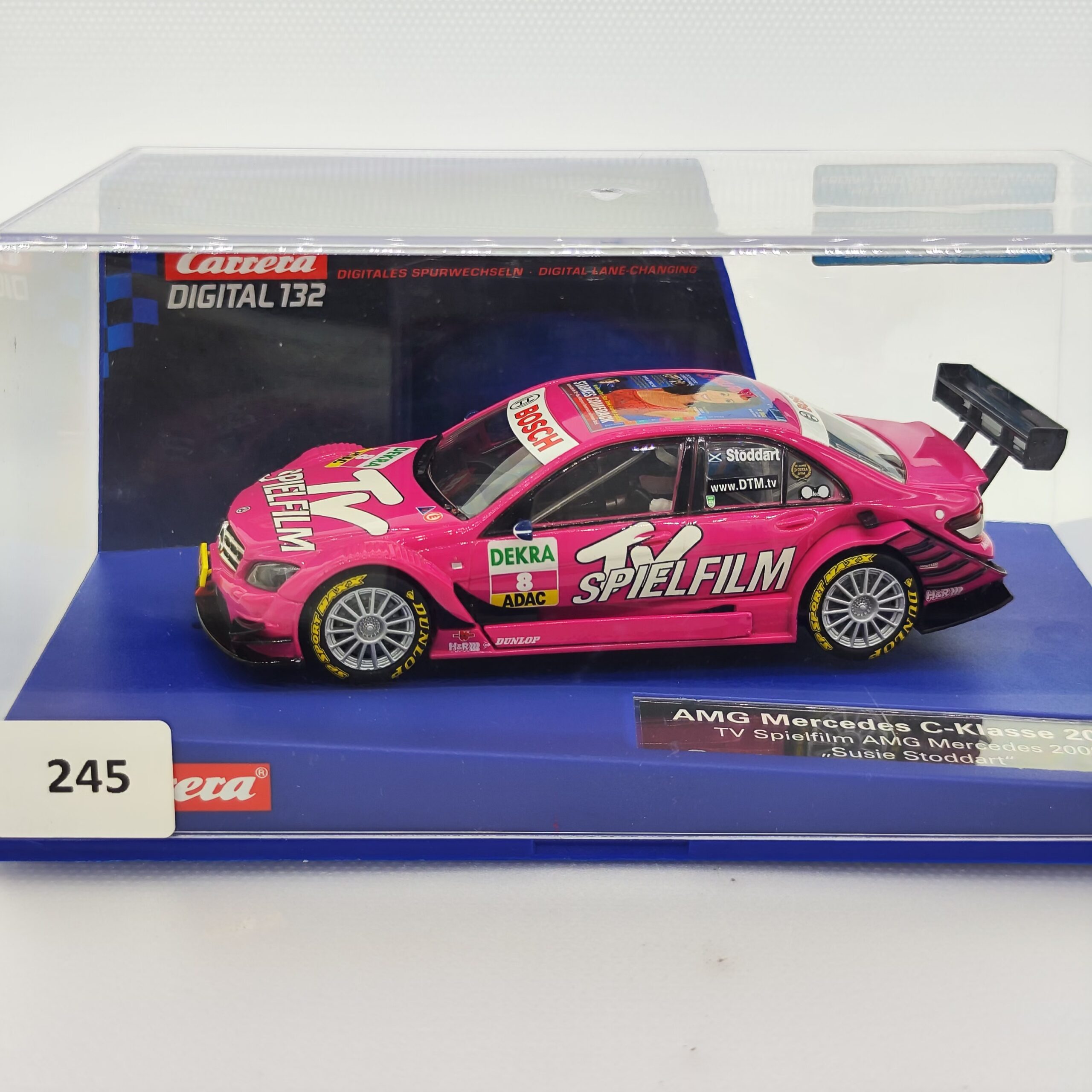 30468 Carrera Digital 132 - Mercedes-Benz C-Klasse DTM 2007 TV-Spielfilm AMG Mercedes - Susie Stoddart Nr.8