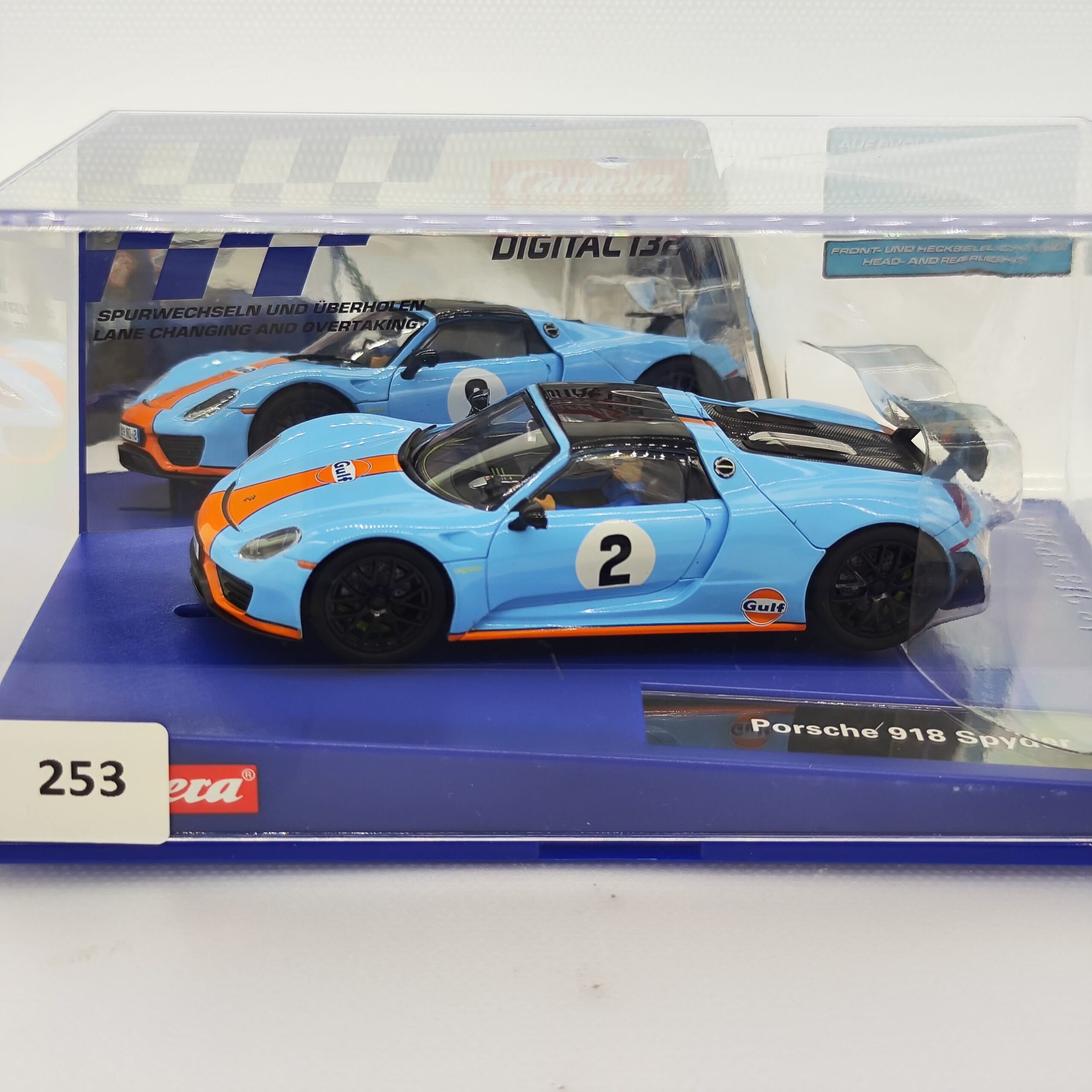 30788 Carrera Digital 132 - Porsche 918 Spyder Gulf Nr.02