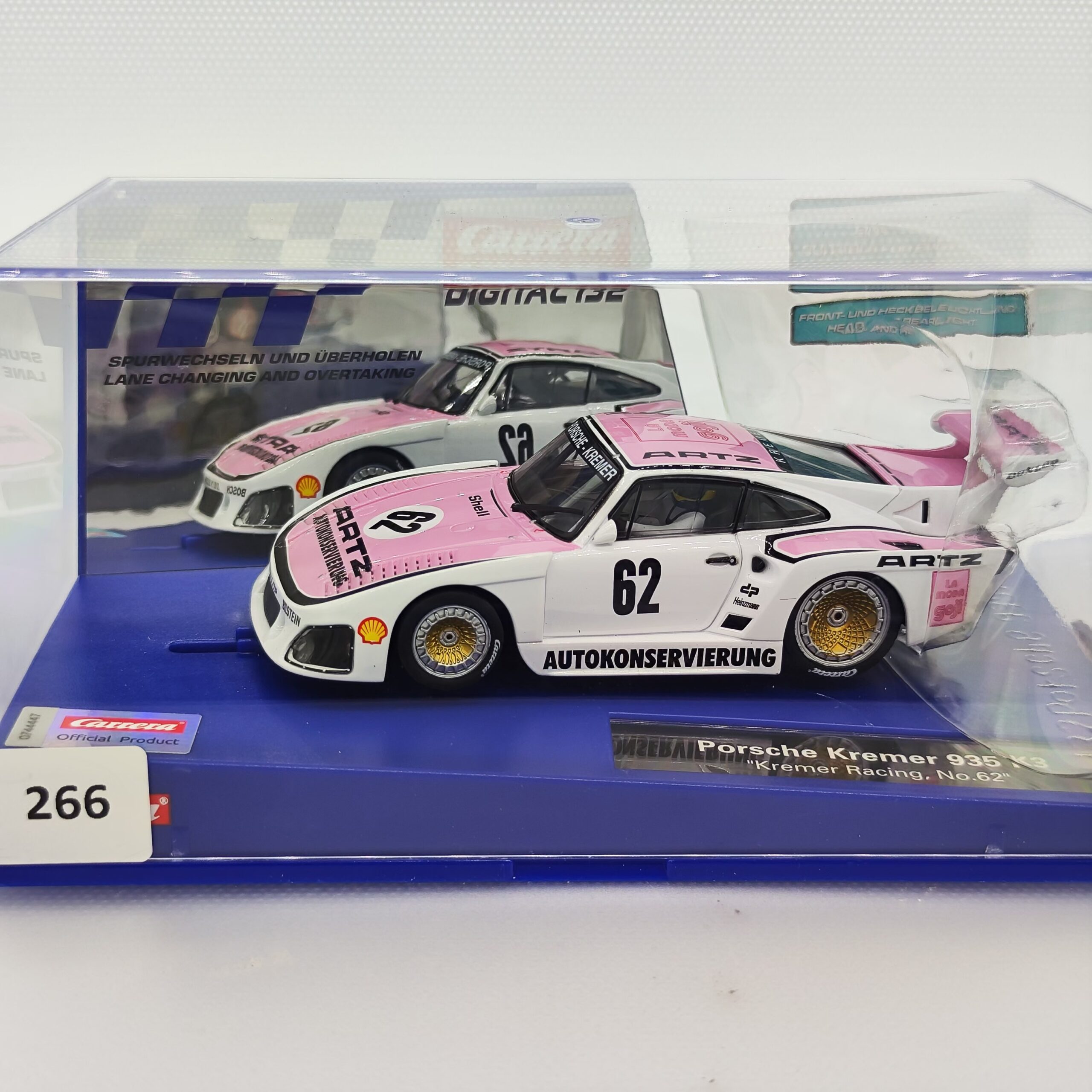 30929 Carrera Digital 132 - Porsche Kremer 935 K3 Kremer Racing Nr.62