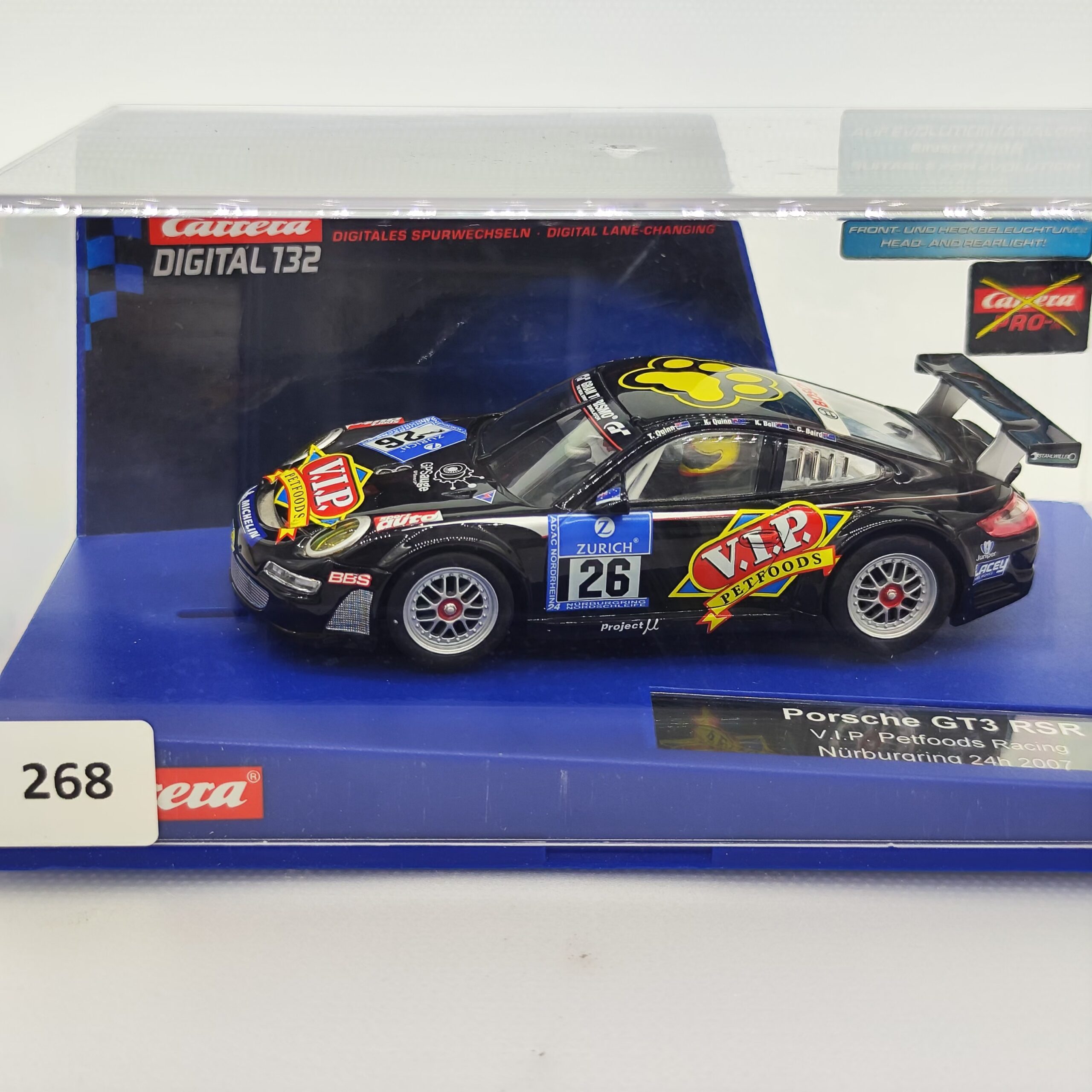 30461 Carrera Digital 132 - Porsche 911 GT3 RSR V.I.P. Petfoods Nr.26