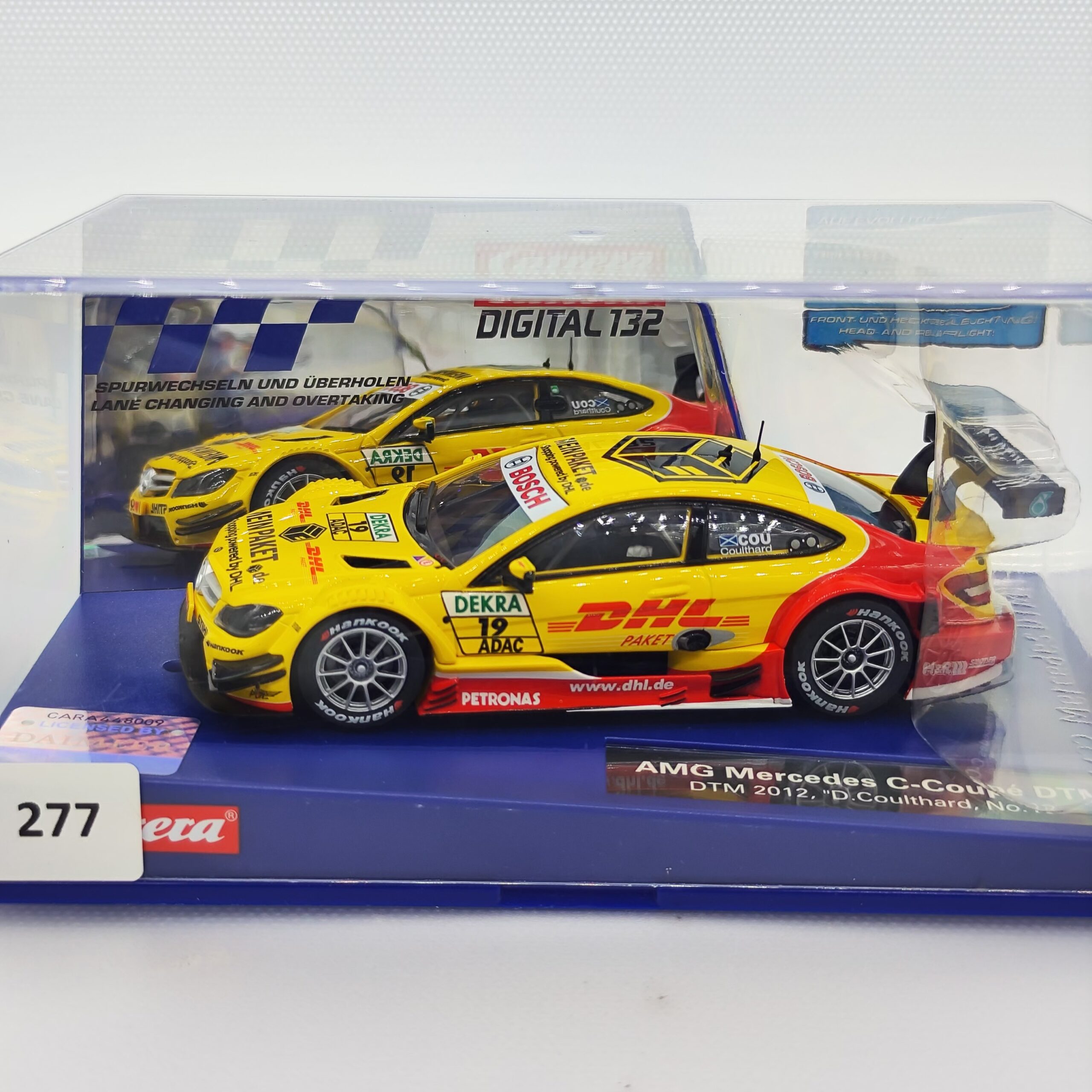 30660 Carrera Digital 132 - AMG Mercedes C-Coupe DTM D.Coulthard Nr.19