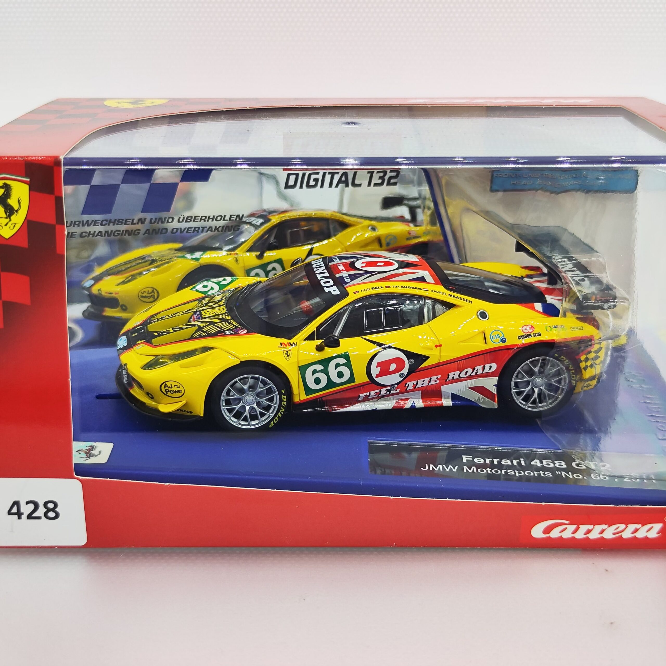 30606 Carrera Digital 132 - Ferrari 458 Italia GT2 JMW Motorsports Nr.66 2011