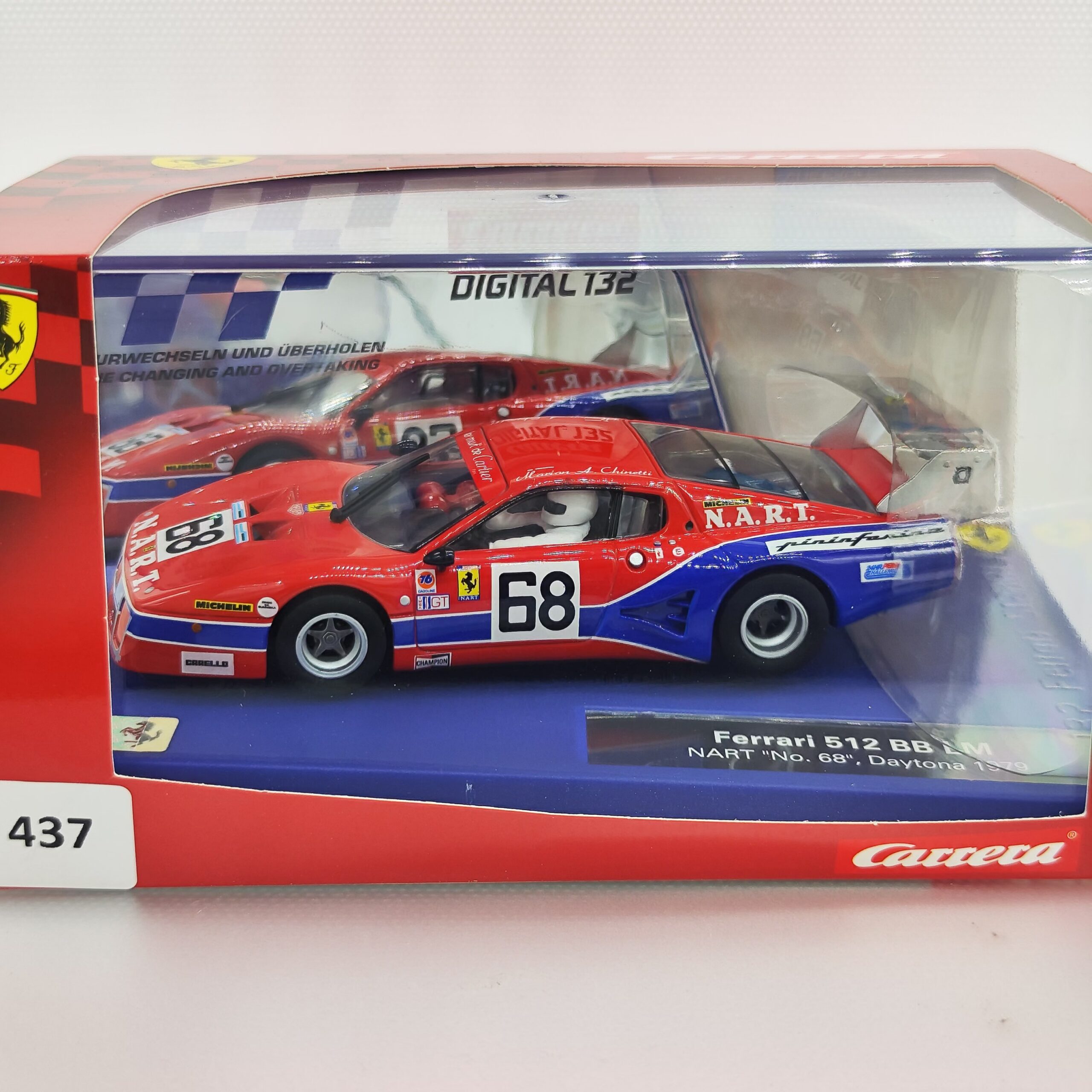 30576 Carrera Digital 132 - Ferrari 512 BB LM NART Nr.68 Daytona 79