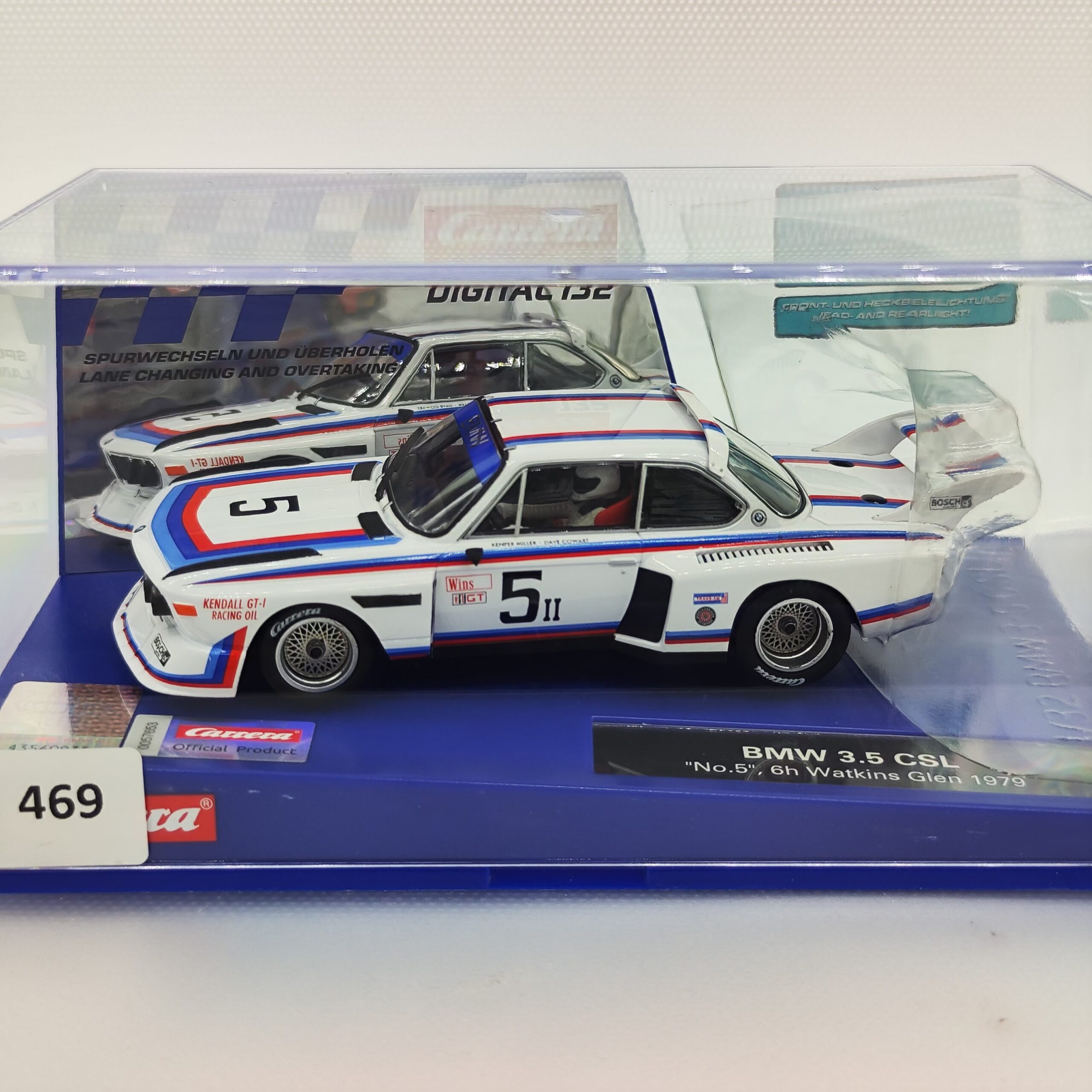 30896 Carrera Digital 132 - BMW 3,5 CSL Nr.5 Watkins Glen1979