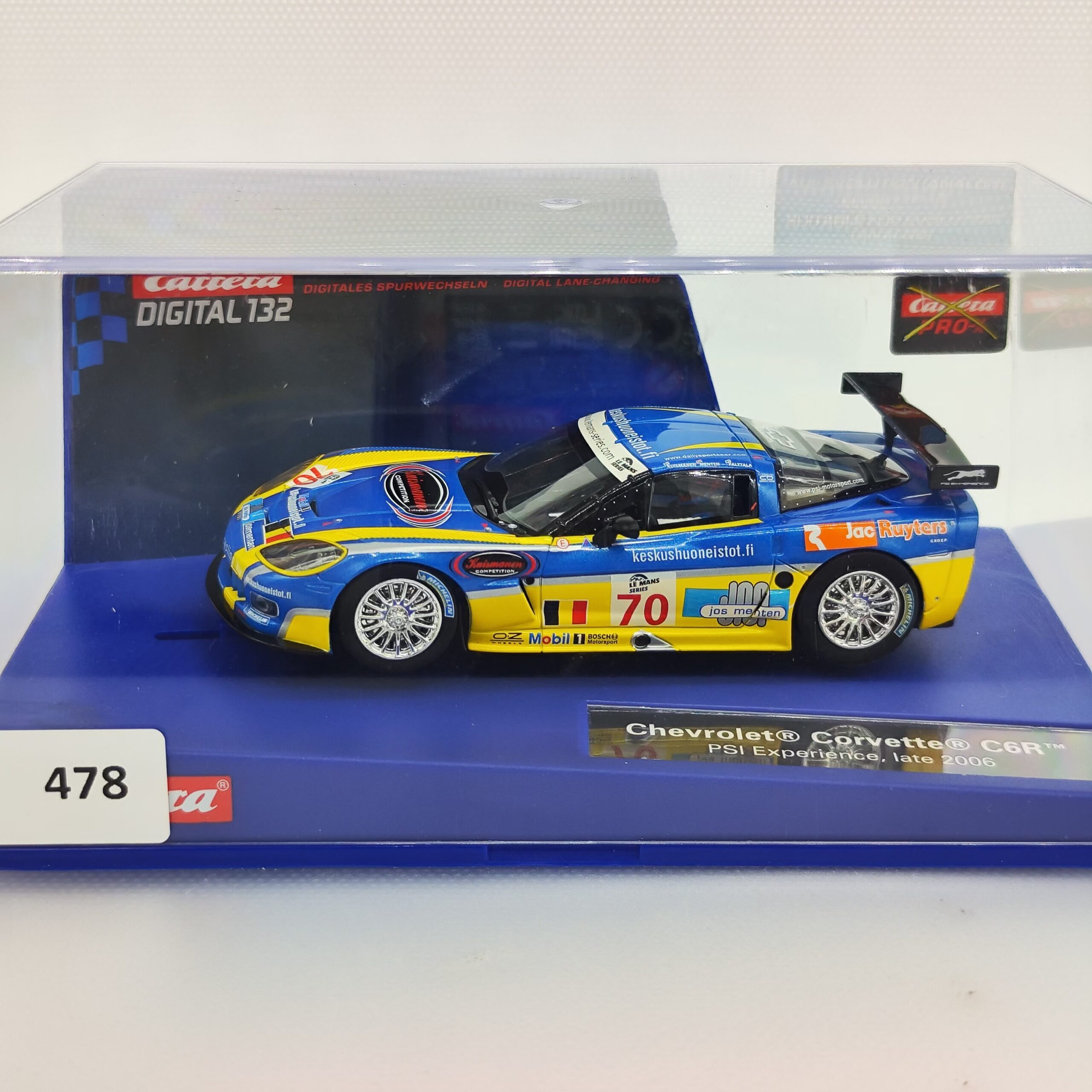 27181 Carrera Evolution - Chevrolet Corvette C6R PSI Experience, Late 2006 Nr. 70