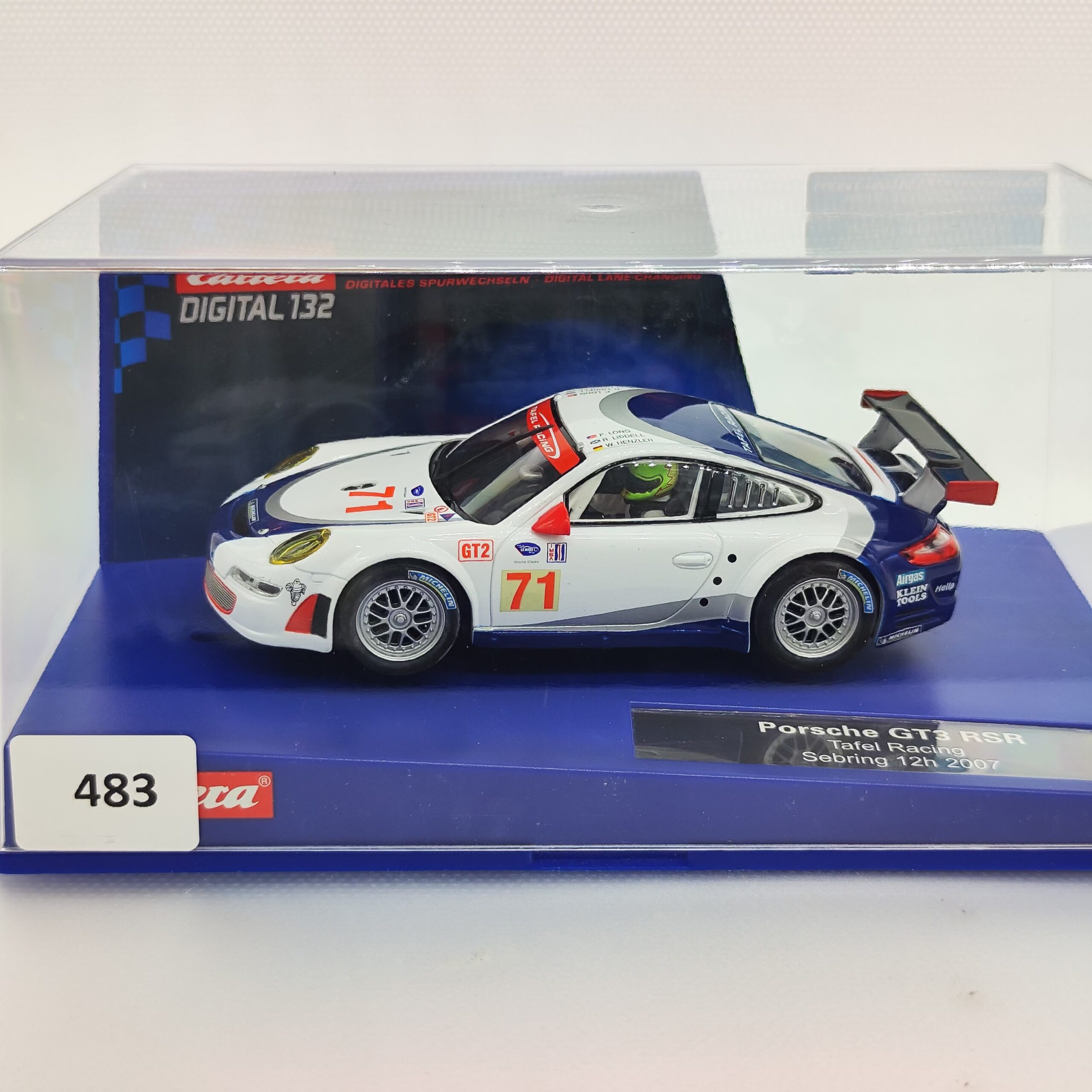 27209 Carrera Evolution - Porsche 911 GT3 RSR Tafel Racing - Sebring 12h 2007 Nr.71