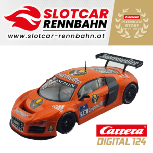 23808 Carrera Digital 124 - Audi R8 LMS Team "Jägermeister Racing No.10" - Custom Car