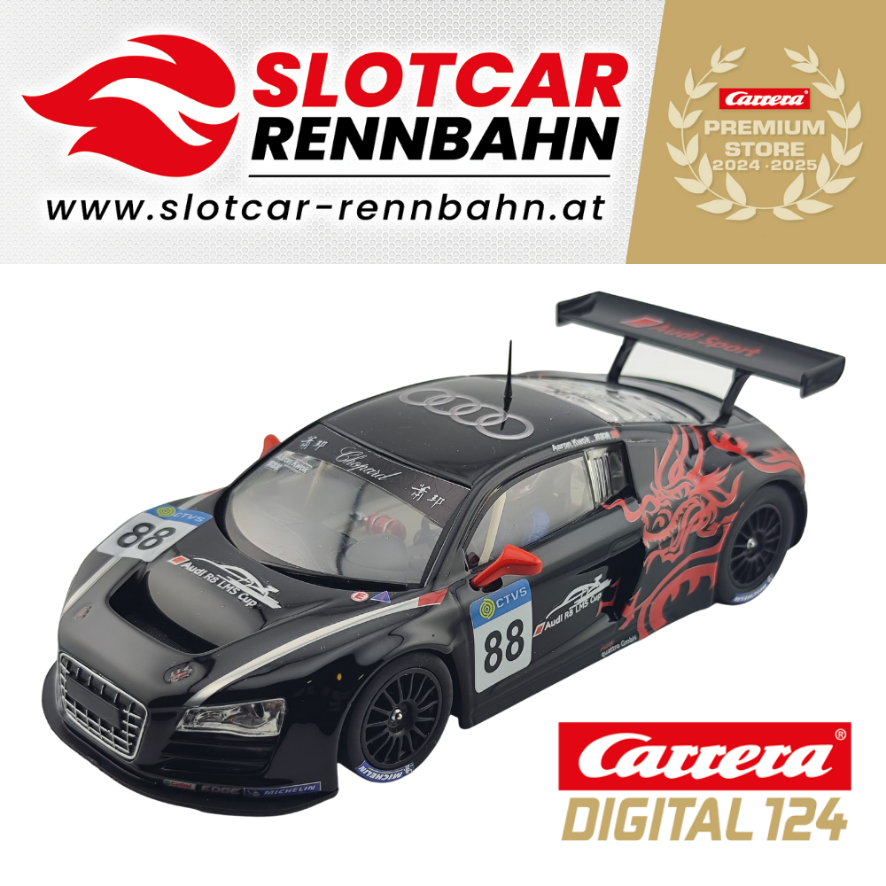 23826 Carrera Digital 124 - Audi R8 LMS "DRACHE" - Custom Car