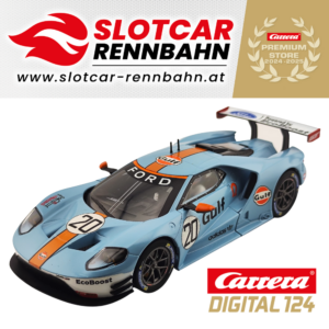 23832 Carrera Digital 124 - Ford GT Race Car No.68 "Gulf Version" - Custom Car