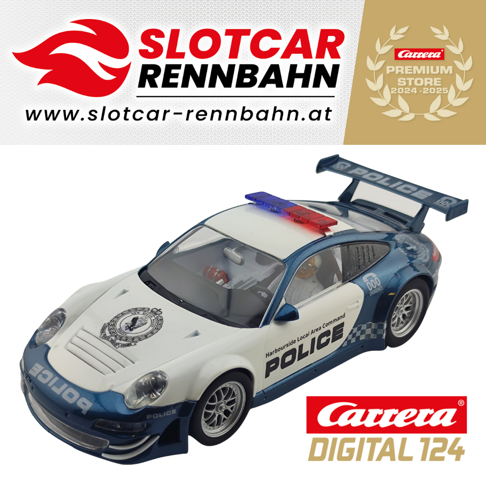 23835 Carrera Digital 124 - Porsche GT3 RSR "Police" - Custom Car