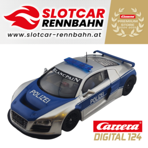 23808 Carrera Digital 124 - Audi R8 LMS "Polizei" - Custom Car