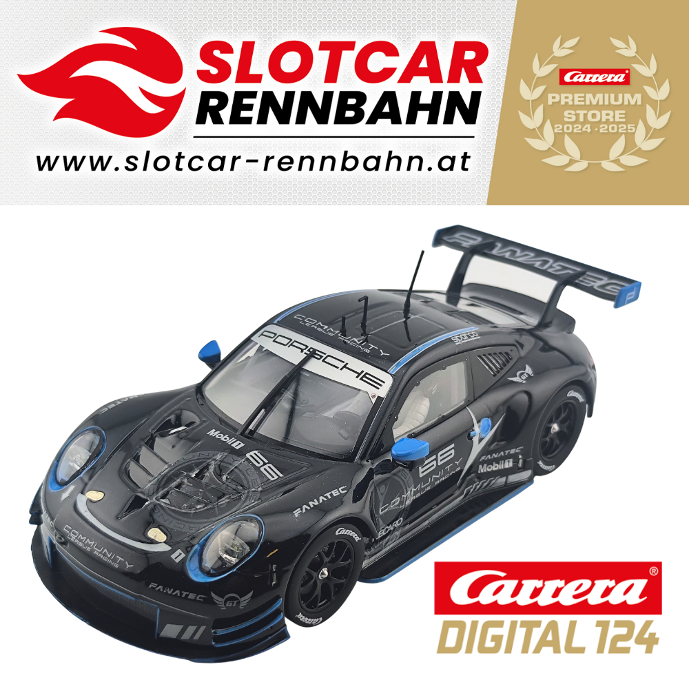 23930 Carrera Digital 124 – Porsche 911 RSR “Community” – Custom Car