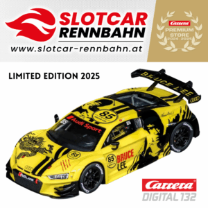 32095 Carrera Digital 132 - Audi R8 LMS GT3 Evo II "Bruce Lee, No.85" Limited Edition 2025