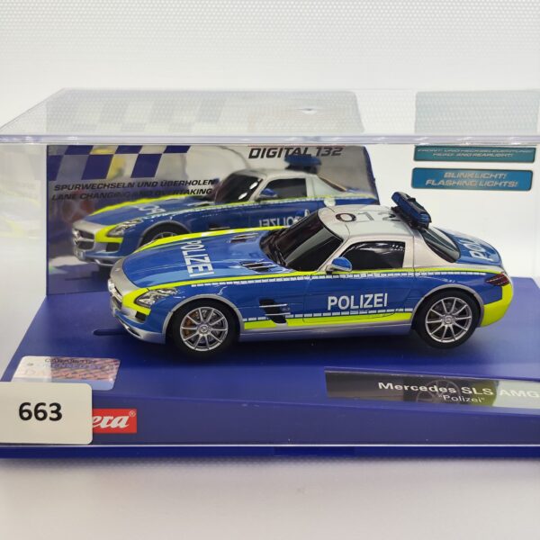 30793 Carrera Digital 132 -  Mercedes SLS AMG "Polizei"
