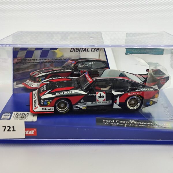 30816 Carrera Digital 132 - Ford Capri Zakspeed Turbo "Würth-Kraus, No.1"