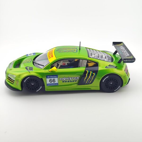 23861 Carrera Digital 124 - Audi R8 LMS "Team Monster Energy Racing No.66" - Custom Car – Bild 2