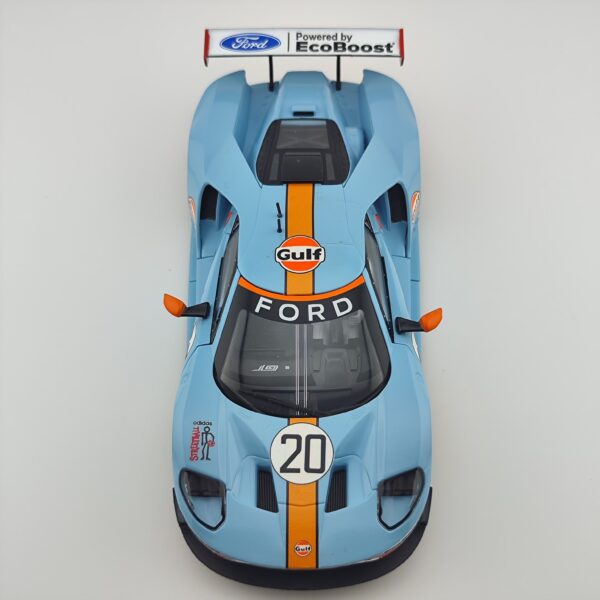23832 Carrera Digital 124 - Ford GT Race Car No.68 "Gulf Version" - Custom Car – Bild 6