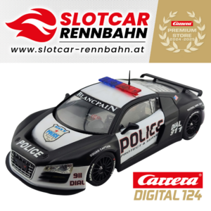 23808 Carrera Digital 124 - Audi R8 LMS "Police" - Custom Car
