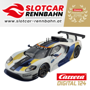 23832 Carrera Digital 124 - Ford GT MK II "slotcarkorti" - Custom Car