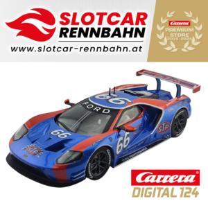 23892 Carrera Digital 124 - Ford GT Race Car "66" - Custom Car