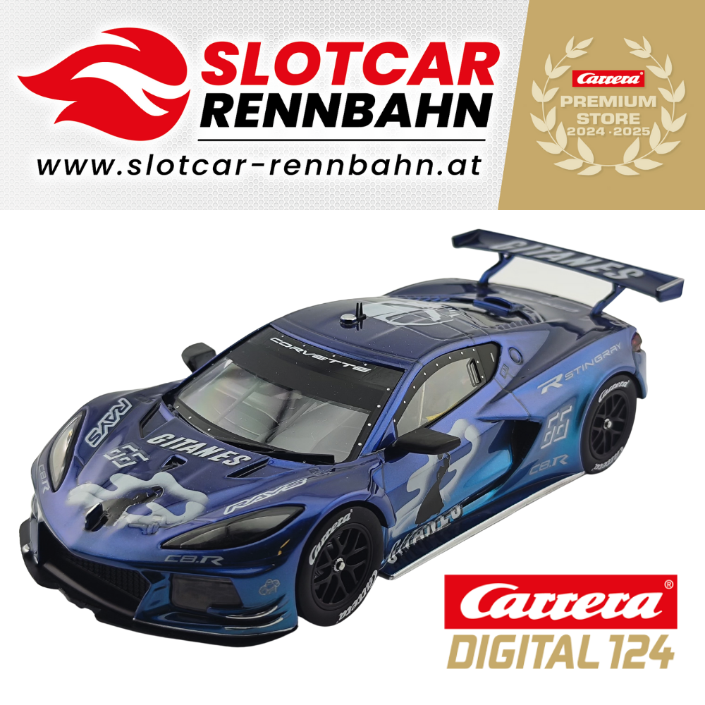 23912 Carrera Digital 124 - Chevrolet Corvette C8.R "GITANES" - Custom Car