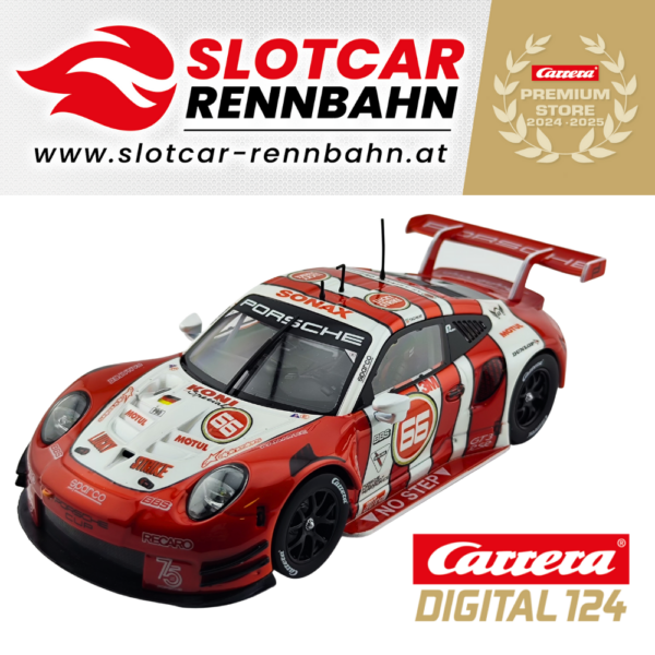 23913 Carrera Digital 124 - Porsche 911 RSR "LUCKY STRIKE" - Custom Car