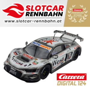 23946 Carrera Digital 124 - Audi R8 LMS GT3 evo II "WEST" - Custom Car
