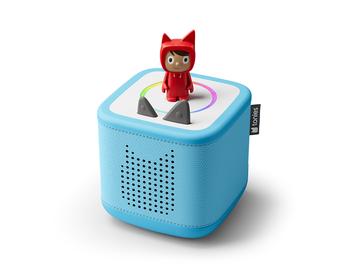 Toniebox 2 - Himmelblau - Starter Set Kreativ-Tonie Rot