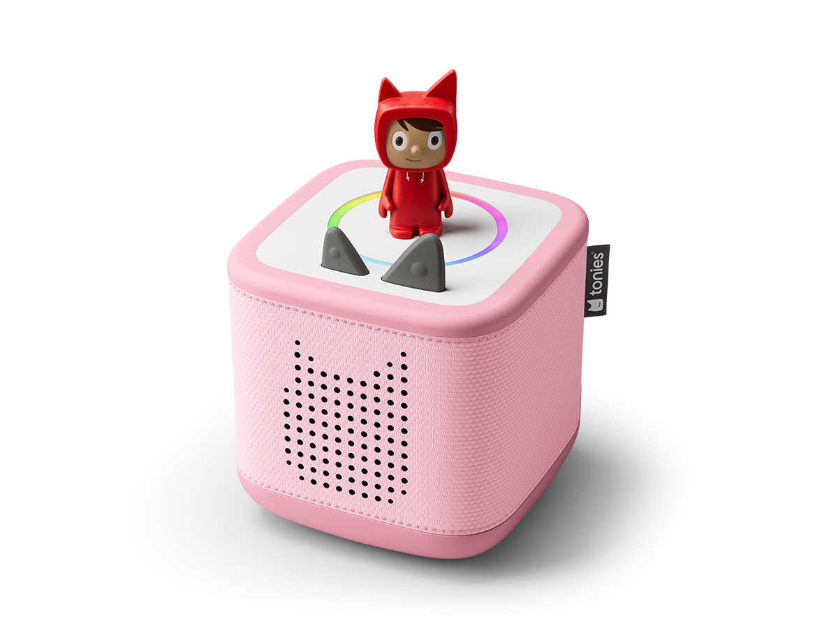 Toniebox 2 - Rosa - Starter Set Kreativ-Tonie Rot