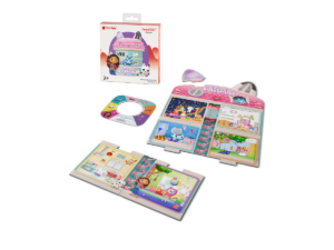 So funktioniert’s: Du entscheidest, was passiert! 1. Lege die Tonieplay Disc auf die Toniebox 2 und drücke ein Ohr, um die Toniebox 2 einzuschalten. 2. Stelle den Tonieplay Controller in die Mitte des LED-Rings und drücke auf den Knopf. 3. Los geht’s! Jetzt darfst du ermitteln und entscheiden, welchen Hinweisen du folgen möchtest!