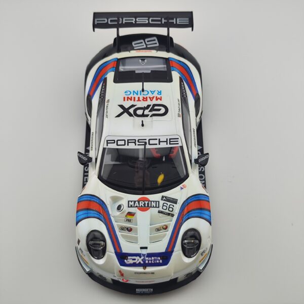 23949 Carrera Digital 124 - Porsche 911 RSR "Martini" - Custom Car – Bild 6
