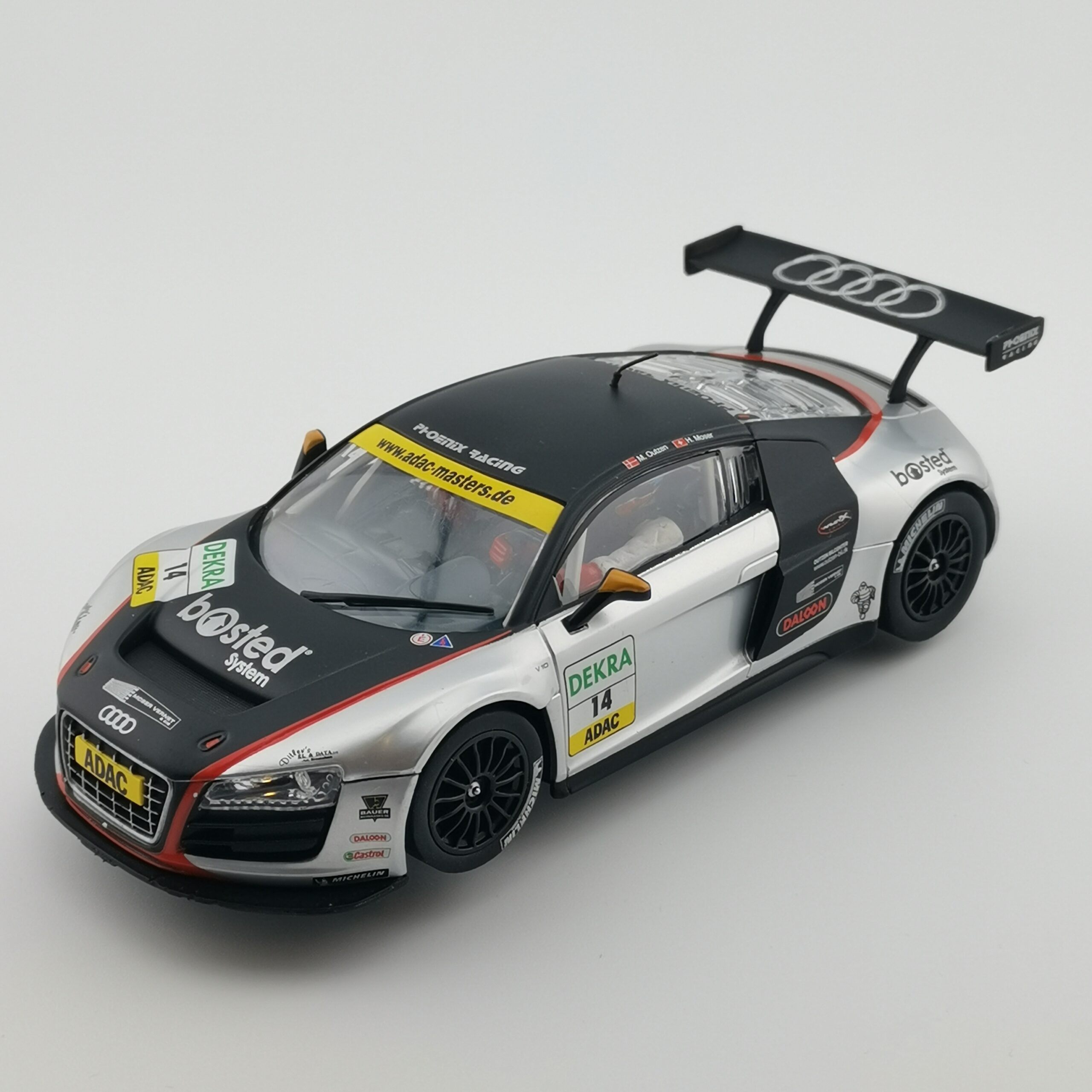 30570 Carrera Digital 132 - Audi R8 GT LMS Phoenix-Racing ADAC GT Masters 2009 Nr.14